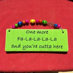 Ceramic Christmas Decoration